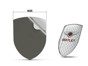 Bentley Vinyle Auto Sur Mesure Style Étoile Minimal